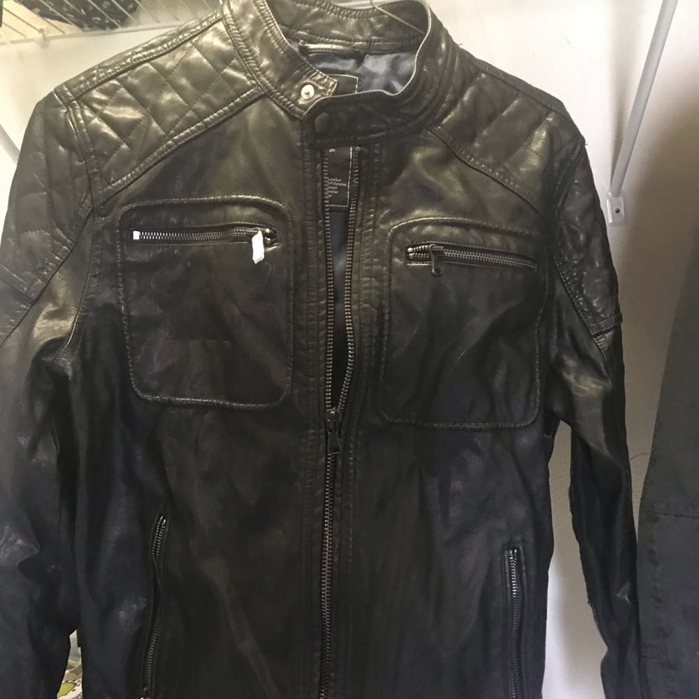 Men’s Rock Republic faux leather jacket